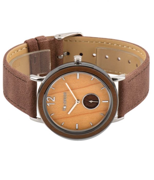 Holzspecht Wristwatch Karwendel - Wood and Vegan Leather