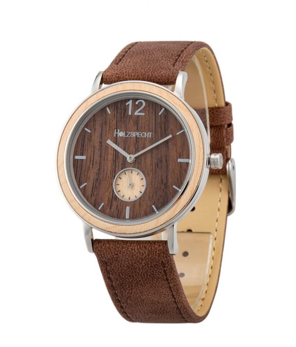 Holzspecht Wristwatch Karwendel - Wood and Vegan Leather