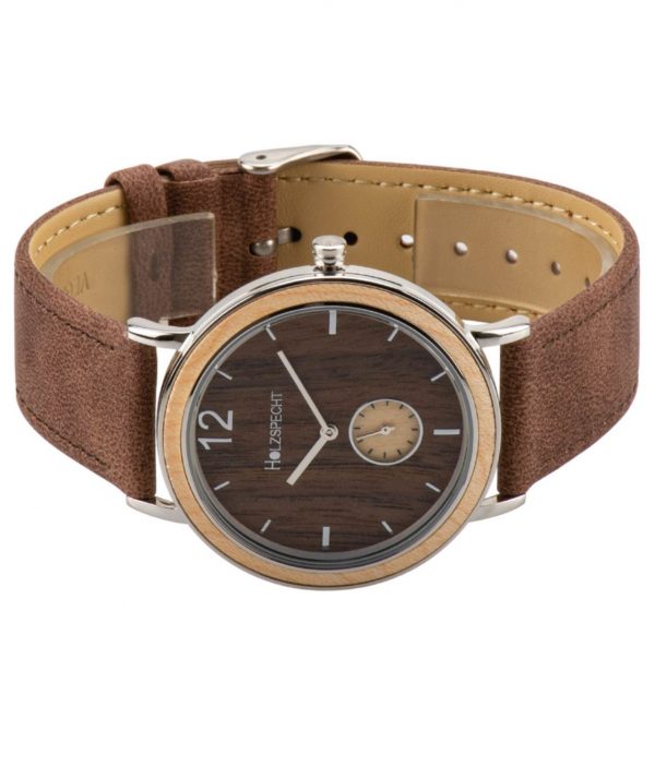Wristwatch Karwendel - Wood and Vegan Leather