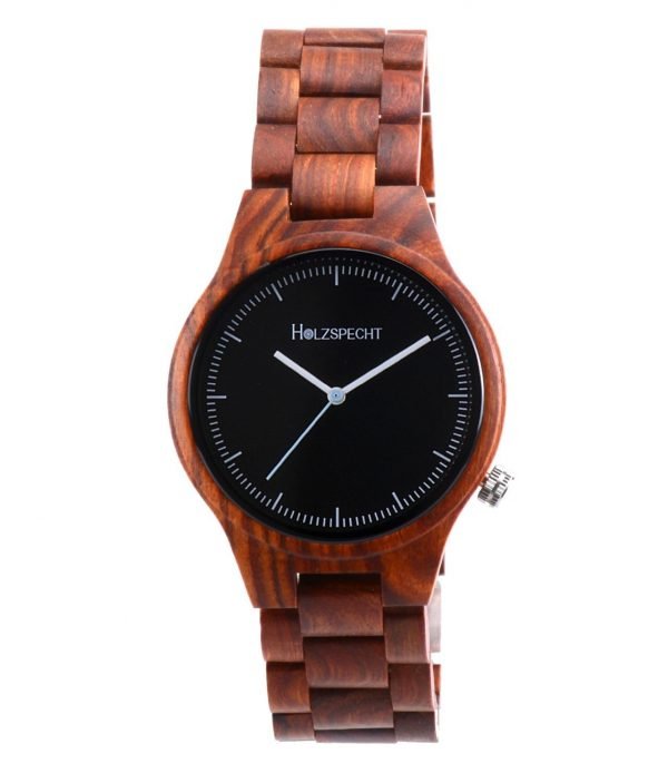 Holzspecht wood watch Dachstein Red Sandalwood