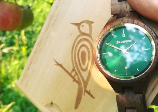 Wood Watch Waldgoldstern Walnut