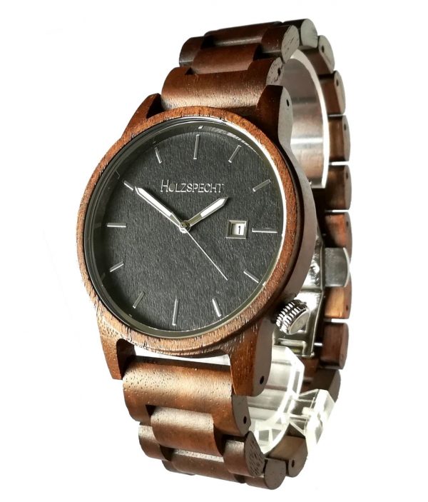 Holzspecht Wood Watch Wildensteiner Walnut Ebony
