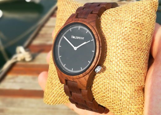 wood watch Dachstein walnut