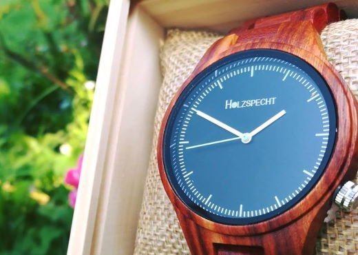 Wood Watch Dachstein Red Sandalwood