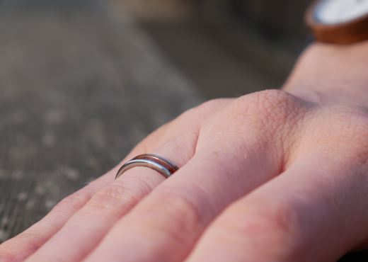Ring with Wood