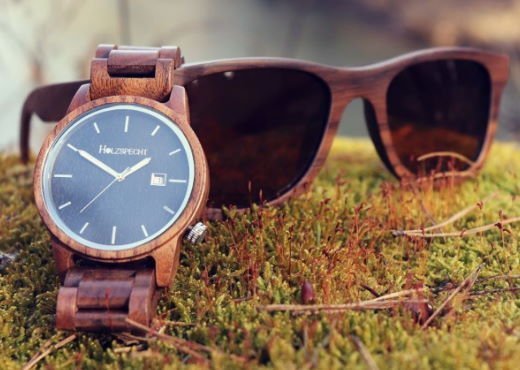 Holzspecht Wood Watch and Wood Sunglasses Walnut