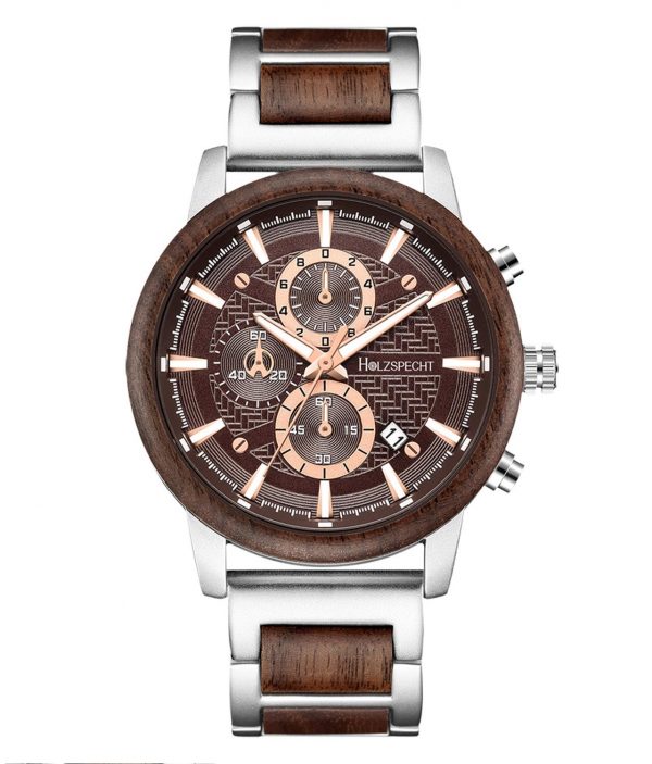 Holzspecht Wooden Watch for Men Eisenhut