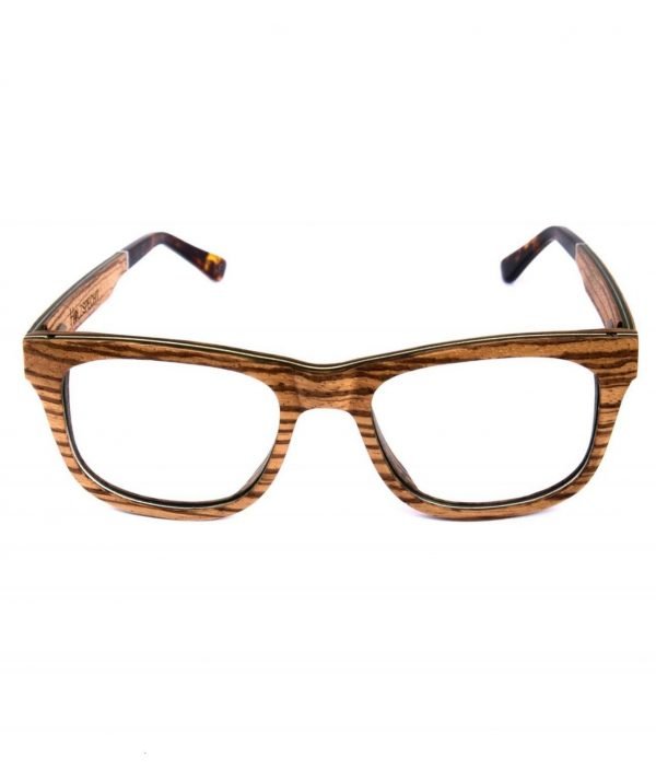 Optical glasses from wood Augenblick zebra wood