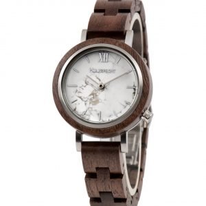Holzspecht Wood Watch Hochglück Walnut