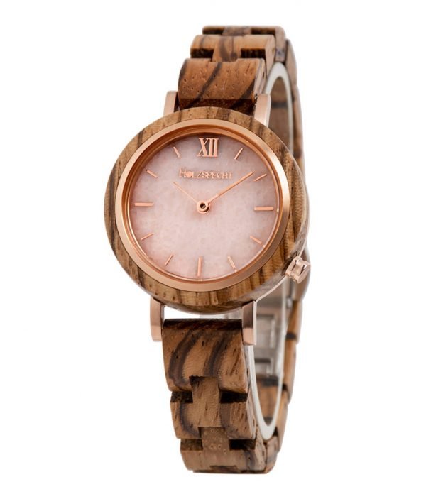Holzspecht Wood Watch Hochglück Zebra Wood
