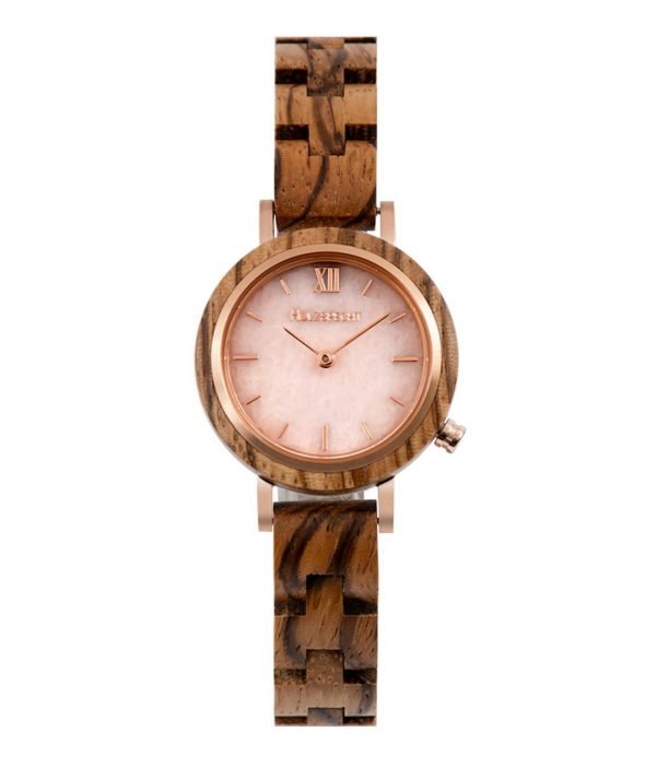 Holzspecht Wristwatch from Wood and Stone