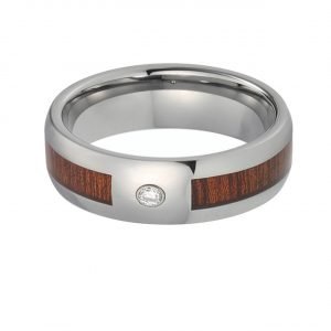 Ring La Superba with Wood and Crystal