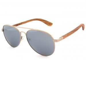 Holzsonnenbrille Blickfang Zebrano