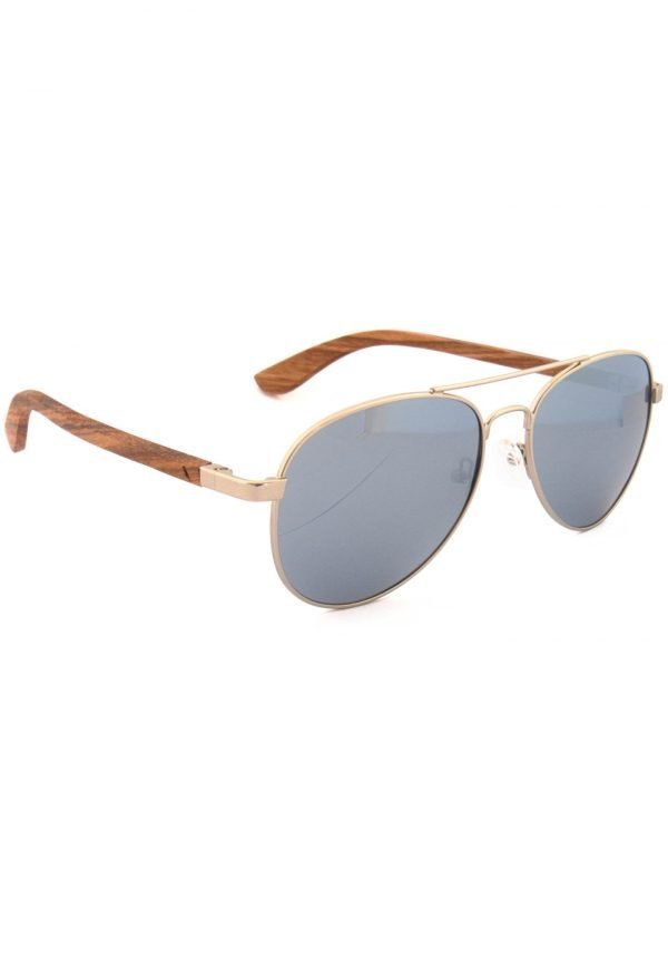 Holzspecht Holzsonnenbrille Blickfang Zebrano