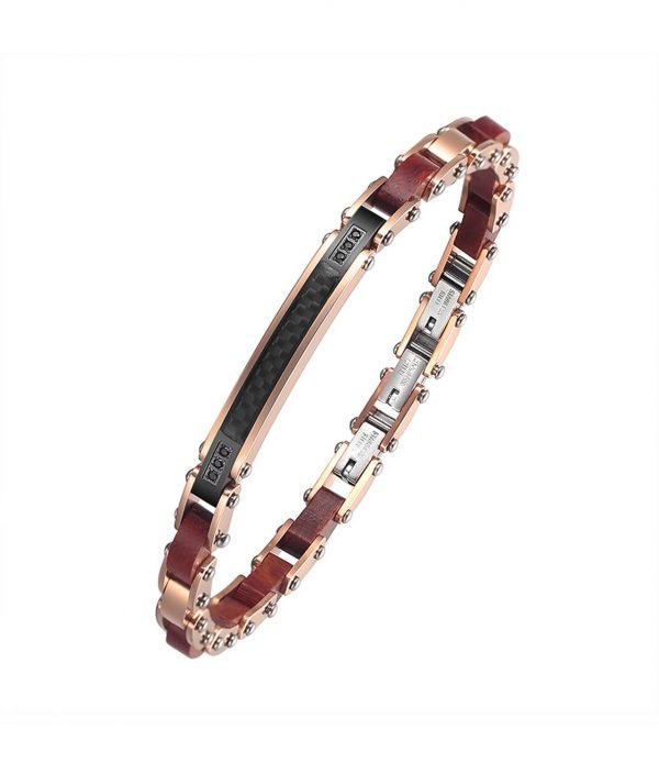 Holzspecht Bracelet Abendrot with Wood