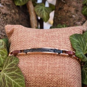 Holzspecht Bracelet Abendrot with Wood