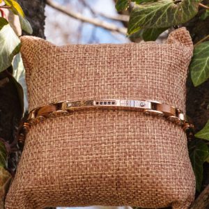 Holzspecht Bracelet Morgenrot with Wood