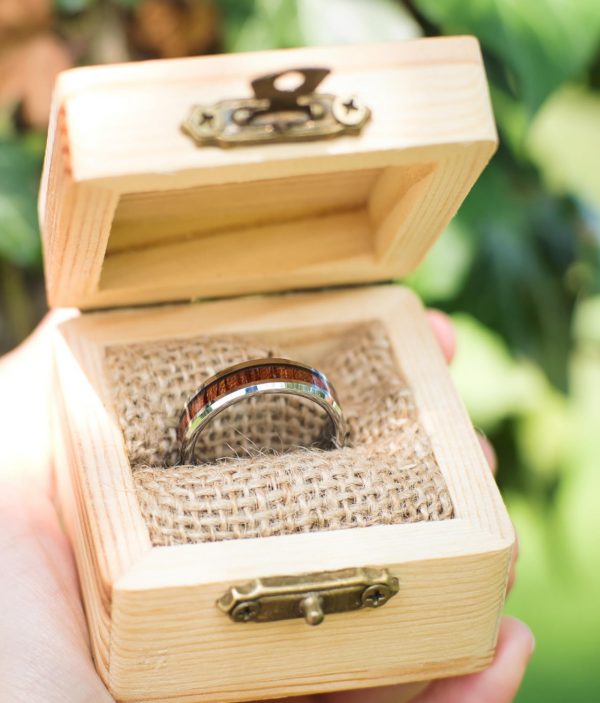 Holzspecht Ring Naos with Wood