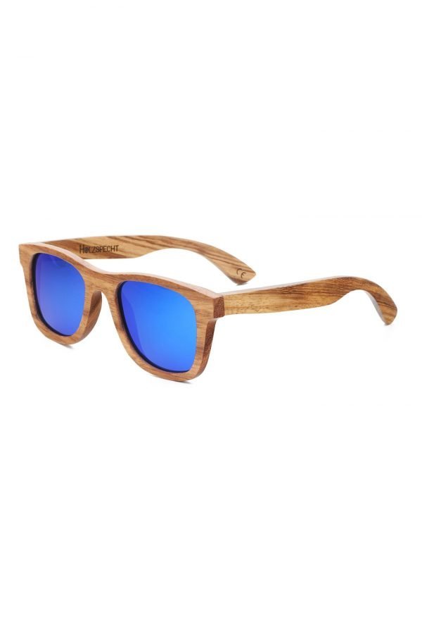 Sunglasses out of Wood Weitblick Zebra Wood