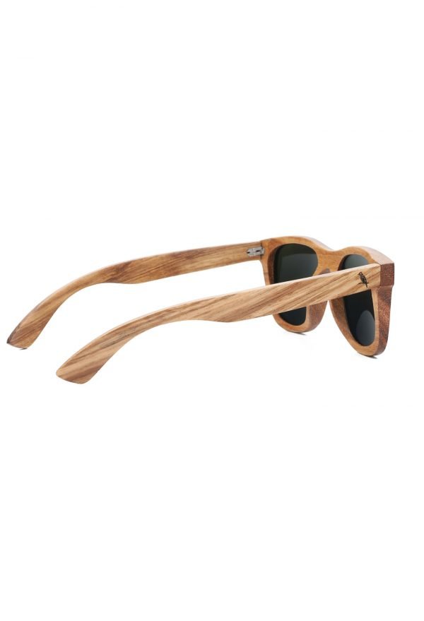 Sunglasses out of Wood Weitblick Zebra Wood